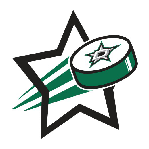 Dallas Stars Hockey Goal Star logo iron on paper